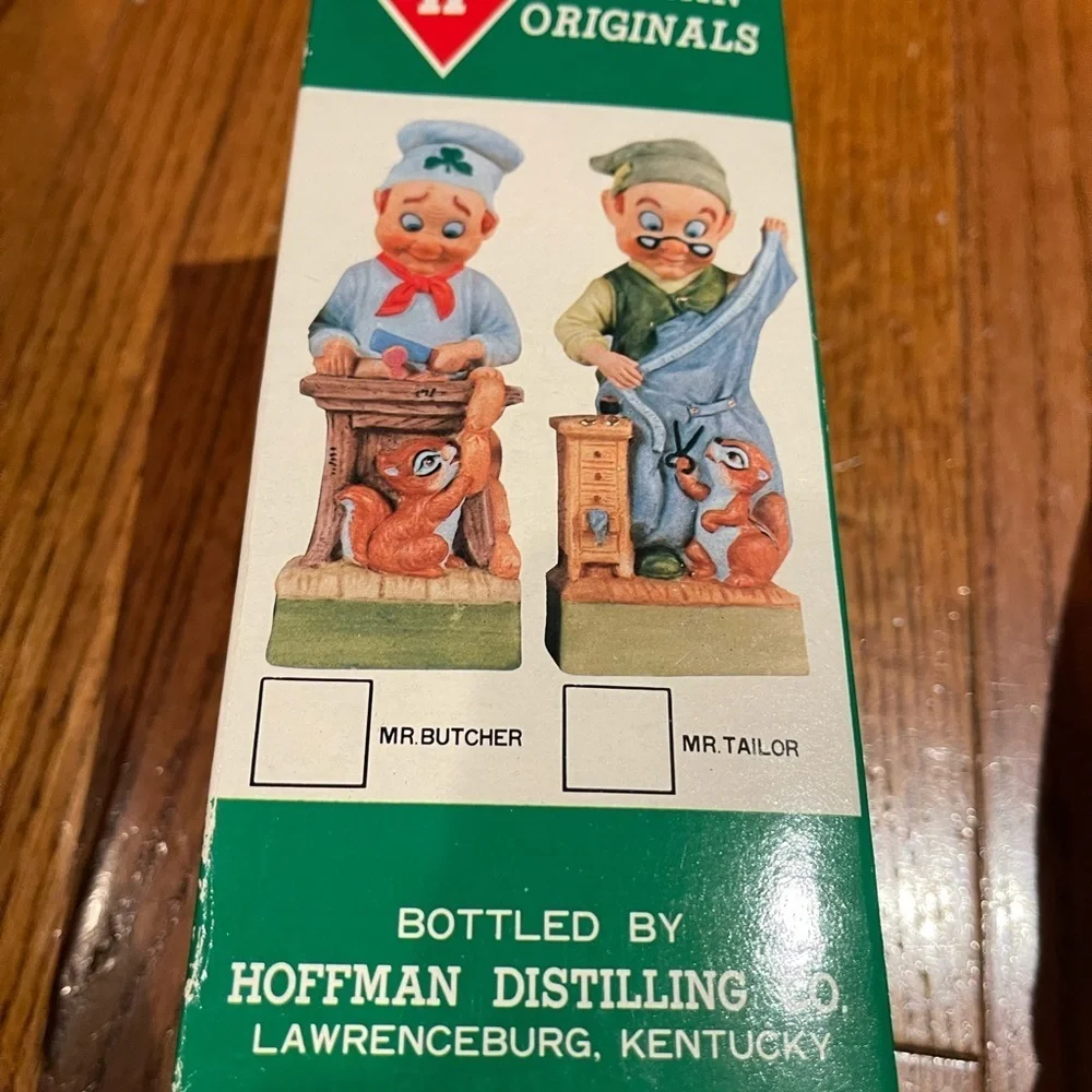 Hoffman Decanter Electrician Vintage 1970’s and Brown Squirrel